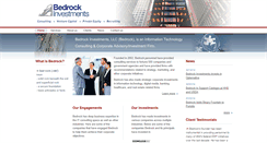 Desktop Screenshot of bedrockinvestments.com